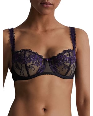A Fleur De Toi Half Cup Bra