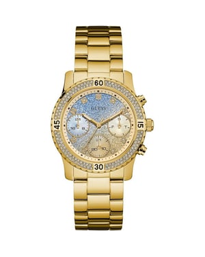 Guess W0774L2 Analoog Quartz Staal Goud Vrouwenhorloge