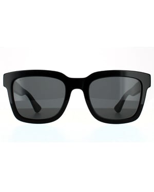 Gucci zonnebril gg0001sn 001 zwart zwart