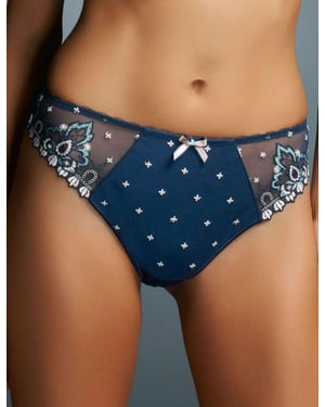 Fauve Marla Thong Midnight Blue