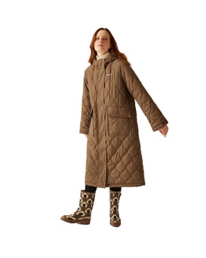 Regatta Womens Orla Kiely Longline Quilted Jacket