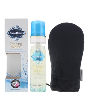 Fake Bake Tanning Water 198ml and Application Mitt