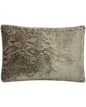 Paoletti Python Snake Piped Cushion Cover