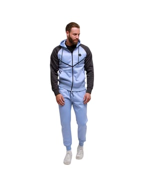 Mens Kam Two Piece Tracksuit Hoodie & Jogger Set