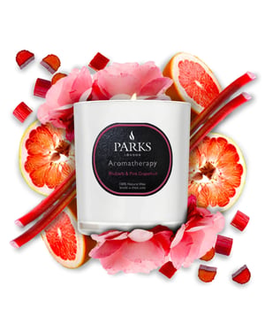 RHUBARB & PINK GRAPEFRUIT CANDLE 220G