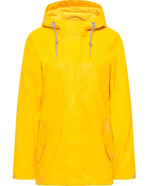 Mymo 3 in 1 regenjas keepsudry Dames zonnig geel
