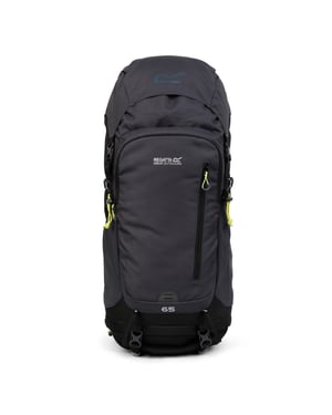 Regatta Highton V2 65L Rugzak (Zwart/Seal Grijs)