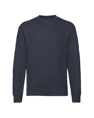 Fruit Of The Loom Heren Klassieke Drop Schouder Sweatshirt (Donkere marine)