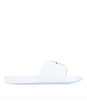 Men's Original Penguin Pier Pool Slider in White