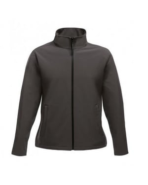 Regatta Opvallende Dames/dames Ablaze Afdrukbaar Soft Shell-jasje (Afdichting Grijs/Zwart)