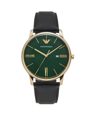 Emporio Armani Minimalist Heren Horloge Zwart AR11601