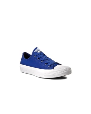Converse Chuck Taylor II Dames Blauwe Plimsolls
