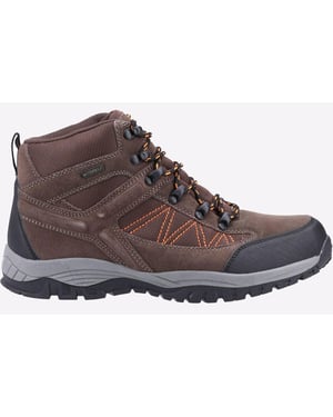 Cotswold Maisemore Suède Heren Wandelschoenen In Het Bruin