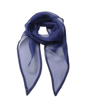 Premier Uniseks sjaal van chiffon in kleuren voor volwassenen (Marineblauw)