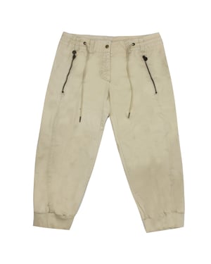 Nike Womens Cropped Pants Capri Joggers Beige 213236 168
