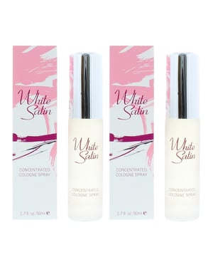 Taylor Of London White Satin Concentrated Cologne 50ml x 2