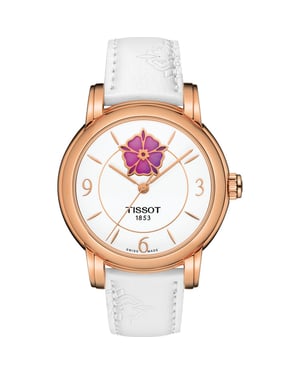 Tissot Heart Flower Women's White Watch T0502073701705