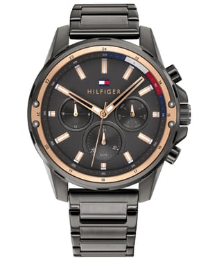 Tommy Hilfiger Mason Heren Grijze Horloge 1791790