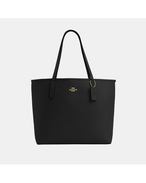 City Tote in Double Face Leather Bag