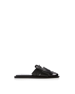 'Sh Akari' Black Leather