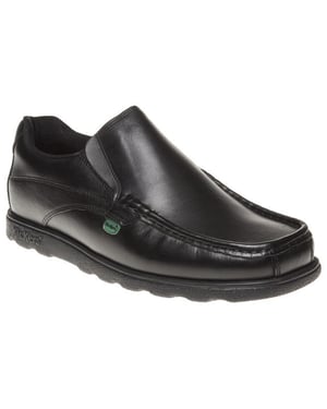 Kickers Fragma Slip Shoe i svart för herrar