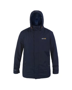 Regatta Groot Buiten Mens Klassieker Matte Kap Waterdicht Jasje (Marine/Navy)