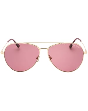 Tom Ford FT0996 32Y Gold Sunglasses