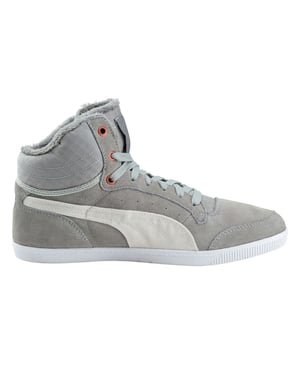 Puma Glyde Court Fur Womens Grey Trainers
