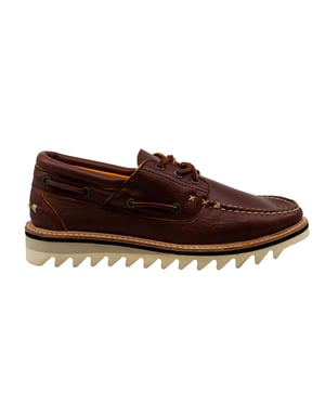 Timberland Selbyville 3 Eye Bruin Leder Veterschoenen Heren A1JEL