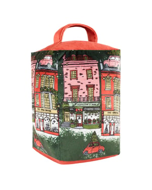 furn. Christmas Spirit Velvet Door Stop