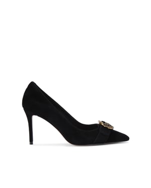 Kurt Geiger London Suede Kgl Mayfair Court Sm Egl Heels