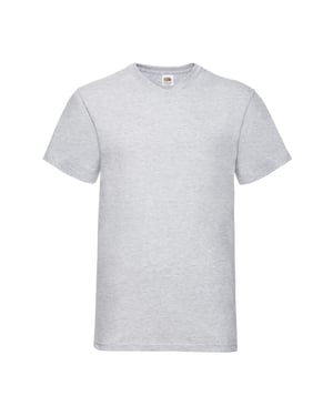 Fruit of the Loom Unisex adult waardevol heide v hals t-shirt