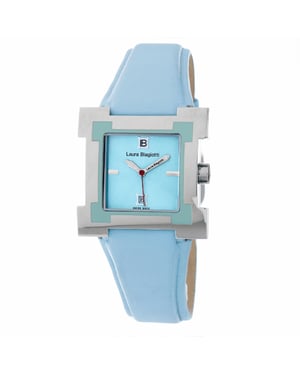 Laura Biagiotti Ladies Watch Quartz silver blue