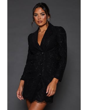 Lace Blazer Dress