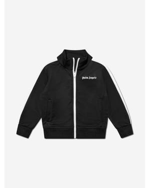 Palm Angels Boys Track Jacket in Black