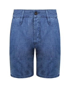 Denham Tokyo Apex Heren Blauwe Denim Shorts