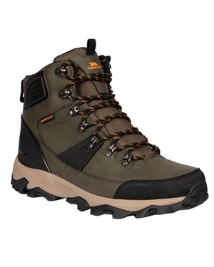 Trespass Mens Conrad Waterproof Walking Boots (Olive)