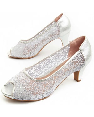 Montevita Klackskor Unne70 i Silver