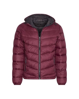 Cappuccino Italia Jacka Vinter Vinterjacka med huva Burgundy Red