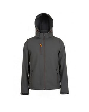 SOLS Mens Transformer Pro Softshell Jacket (Charcoal)