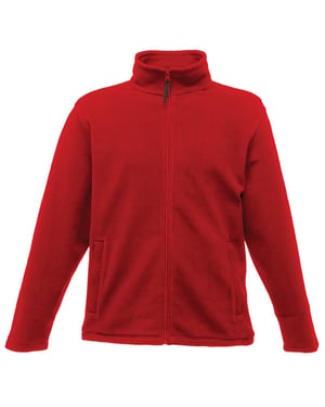 Regatta Mens Plain Micro Fleece Jacka med hel dragkedja (Layer Lite)