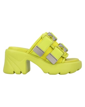 Bottega Veneta Flash Mule geel