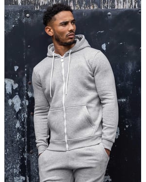 Heren Zip Up Hoodie | Enzo Designer Menswear