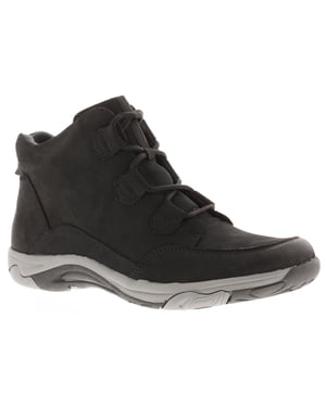 Free Spirit Womens Boots Ankle Gem Leather Lace Up black