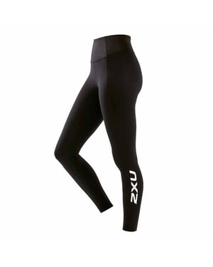 2XU New Heights Compression Womens Black Hi-Rise Tights