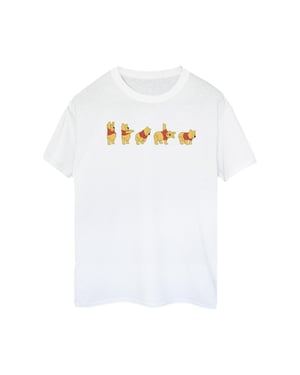 Li-cense Disney dames winnie de poeh stretching katoenen vriendje t-shirt