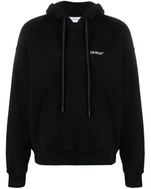 Off-White Lunar Arrow Skate Hoodie in Schwarz