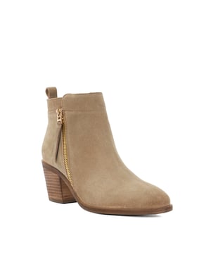Dune Ladies Paicing - Block Heel Side Zip Boots