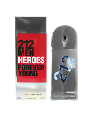 Carolina Herrera 212 Mannen Heroes Forever Young Eau De Toilette 90ml