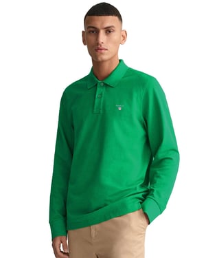 Gant | Mens Long Sleeve Polo Shirts